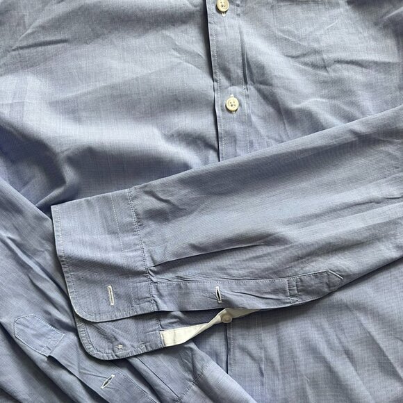 J Crew Ludlow Mens Blue Dress Shirt - Picture 2 of 4